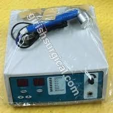 Ultrasonic Therapy Units - Plastic Construction, 10 X 2 X 9 Inch Dimensions | Suitable For Clinical And Hospital Use, Available In Black And White