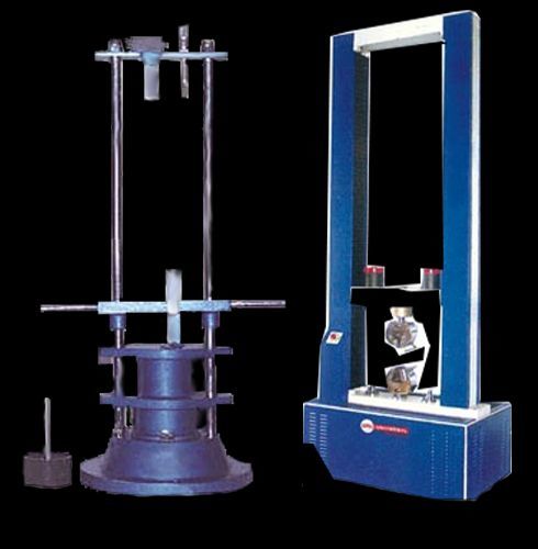 Civil Engineering Lab Equipment - Steel Material, 1000 x 500 x 1500 mm Dimensions, 10 kN Capacity | Digital Display, ±0.5% Accuracy, 150 kg Weight, 220 V Power Supply
