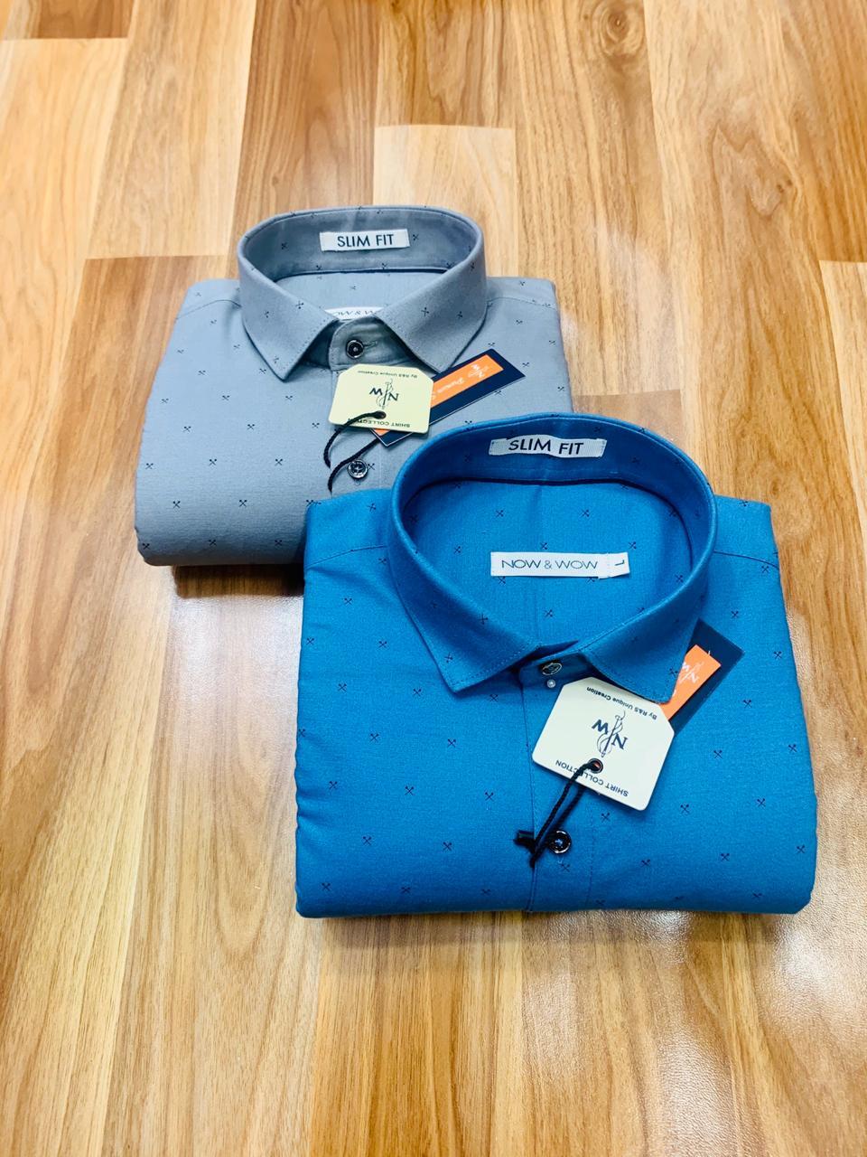 Men's Shirts - Cotton Material | Classic Fit, Breathable Comfort, Versatile For Work And Leisure