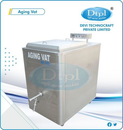 Silver 100 L Ageing Vat