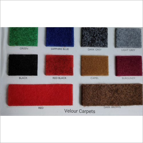 Polyester Velour Carpet - Soft Polyester, Rectangle Shape, Anti-slip Design | Easy To Clean, Customized Sizes And Colors For Home & Commercial Use