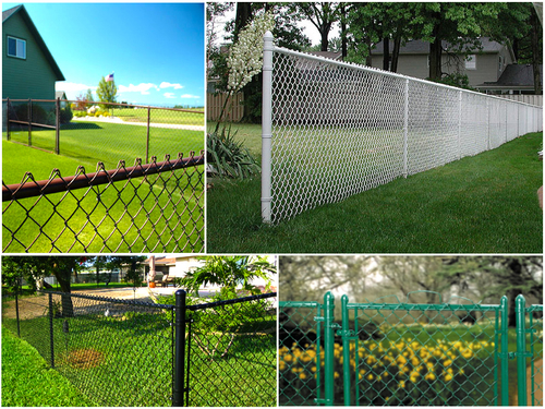 Zinc Coated Chain Link Fence