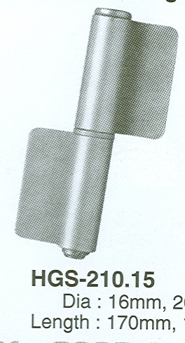 2 और 3 विंग्स और थ्रस्ट बियरिंग के साथ प्रेस्ड हिंज