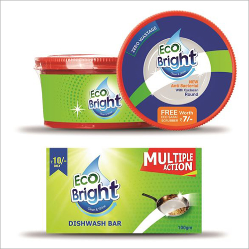 डिशवॉश बार और गोल केक