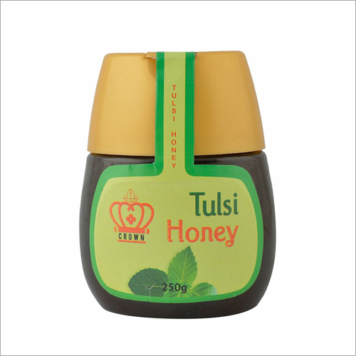 250 GM Tulsi Honey - Plastic Jar, 24 Months Shelf Life | Grade A, Available in Powder & Liquid Forms