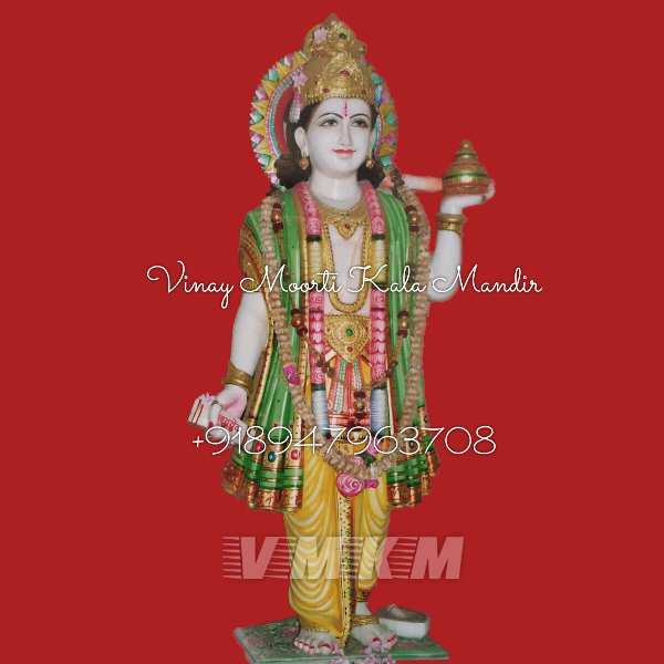 Washable Dhanvatari Marble Statue