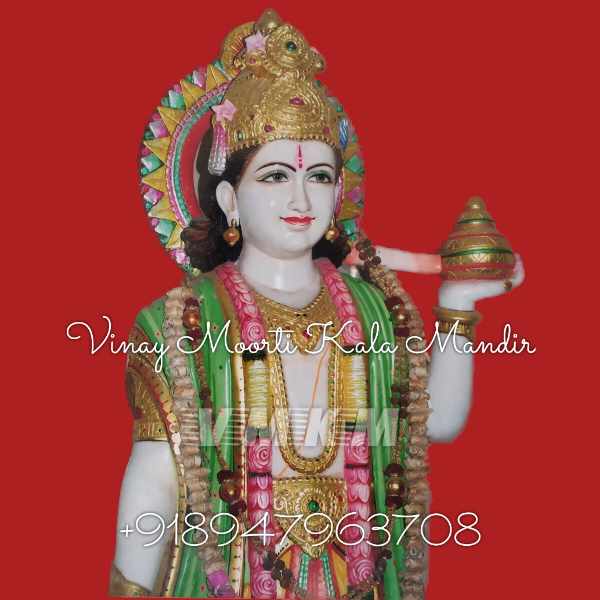Washable Dhanvatari Marble Statue
