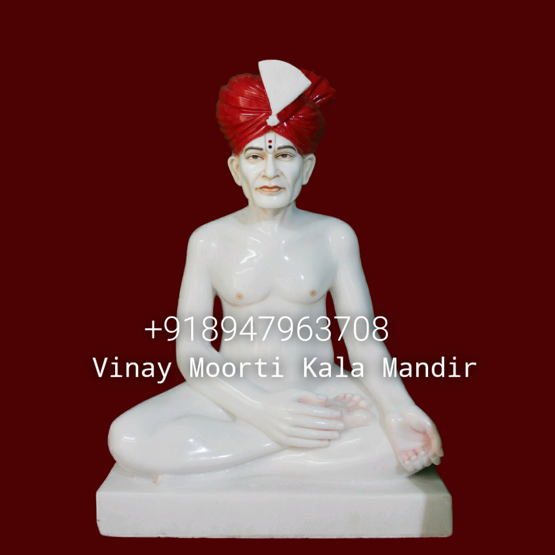 Gajanan Maharaj Marble Statue - Height: 2-6 Foot (Ft)