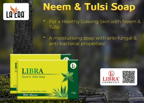 Neem Tulsi Soap - Grade-1 Quality with Aloe Vera | Luxurious Bath Soap for Glowing Skin