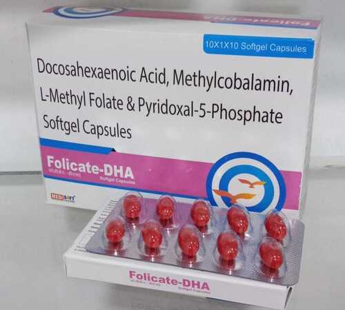 Folicate - Dha Softgel Capsules