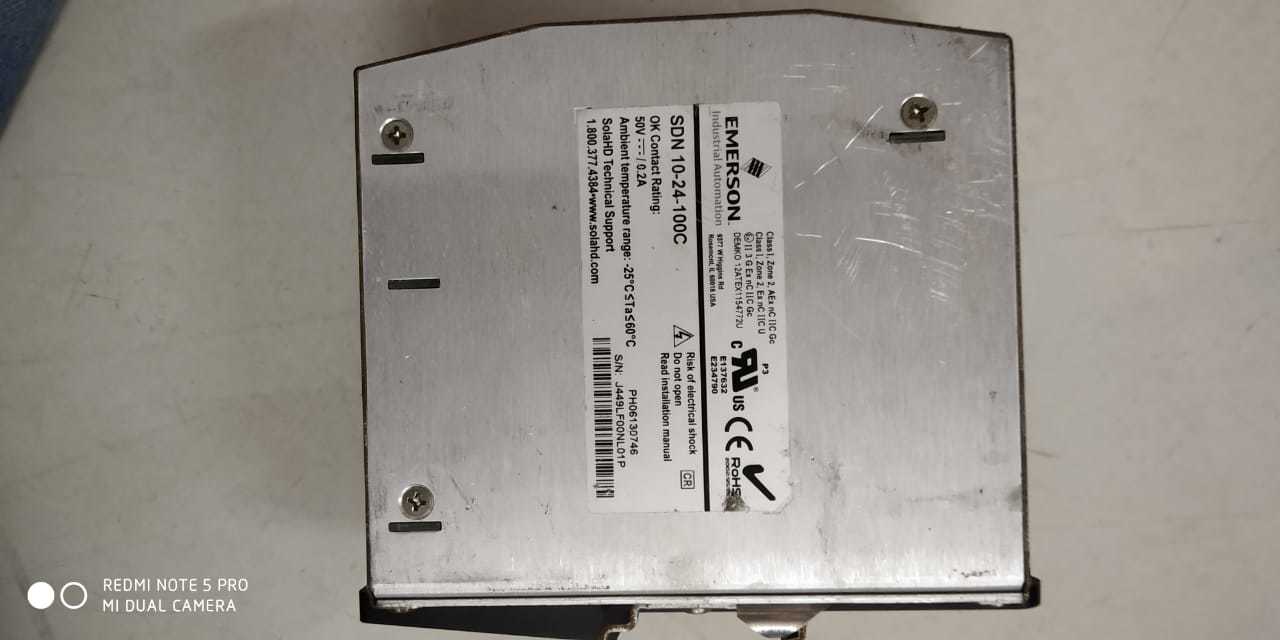 Power Supply - Sola Sdn 10-24-100c 24vdc/10a Output For Industrial Applications