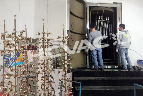 Hcvac Pvd Gold Plating Machine For Brass, Zinc Alloy, Metal Hardware, Stainless Steel - Feature: Coating
