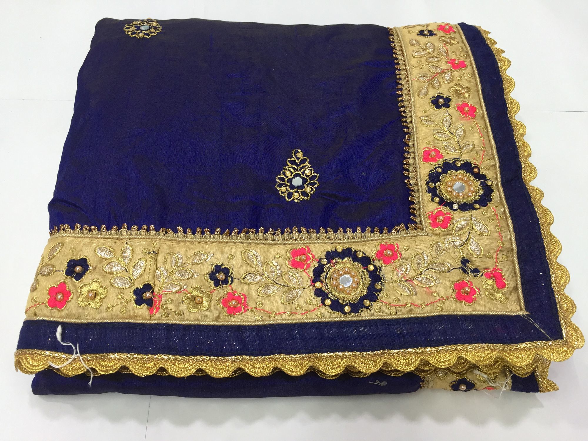 Pink Festival Wear Embroidered Silk & Georgette Saree Collection