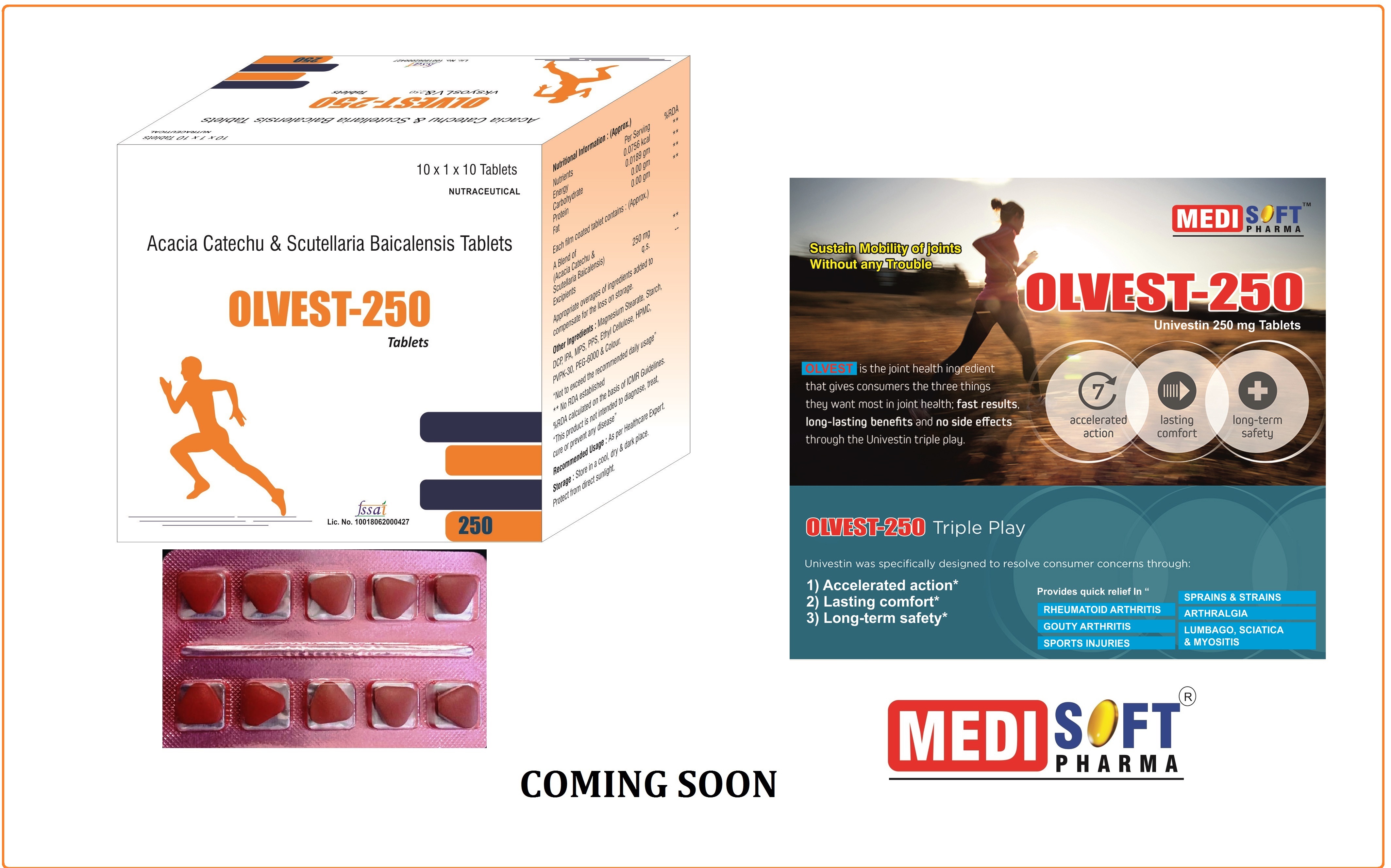 Univestin Tablets - Drug Type: Health Supplements