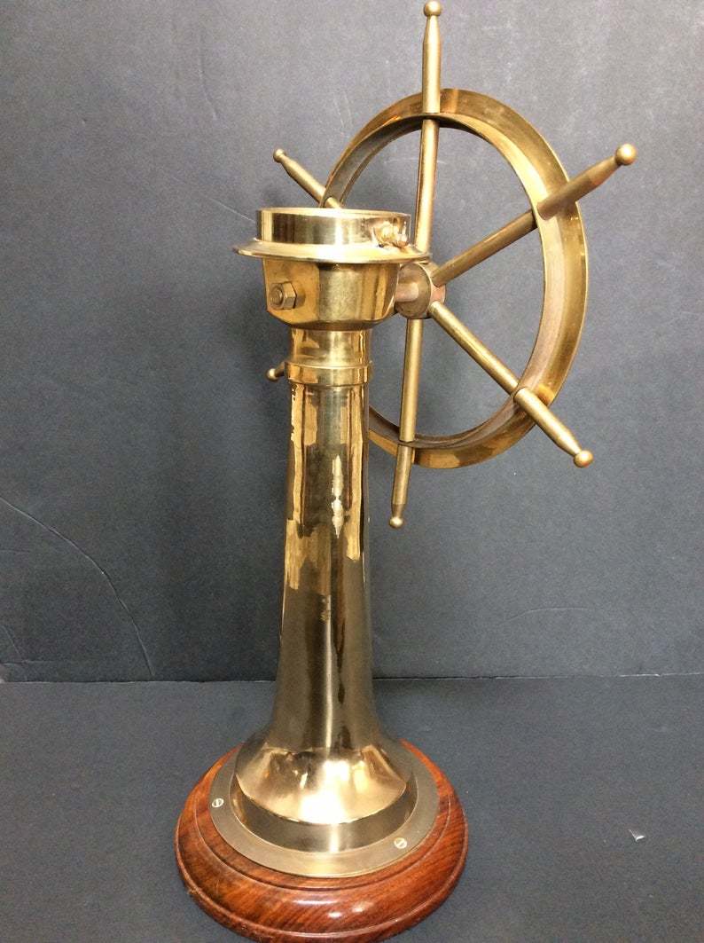 Nautical Ship Wheel Compass