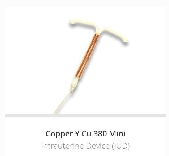 Copper - T  (Contraceptive Device) Ingredients: Intrauterine Contraceptive Device (Iucd)