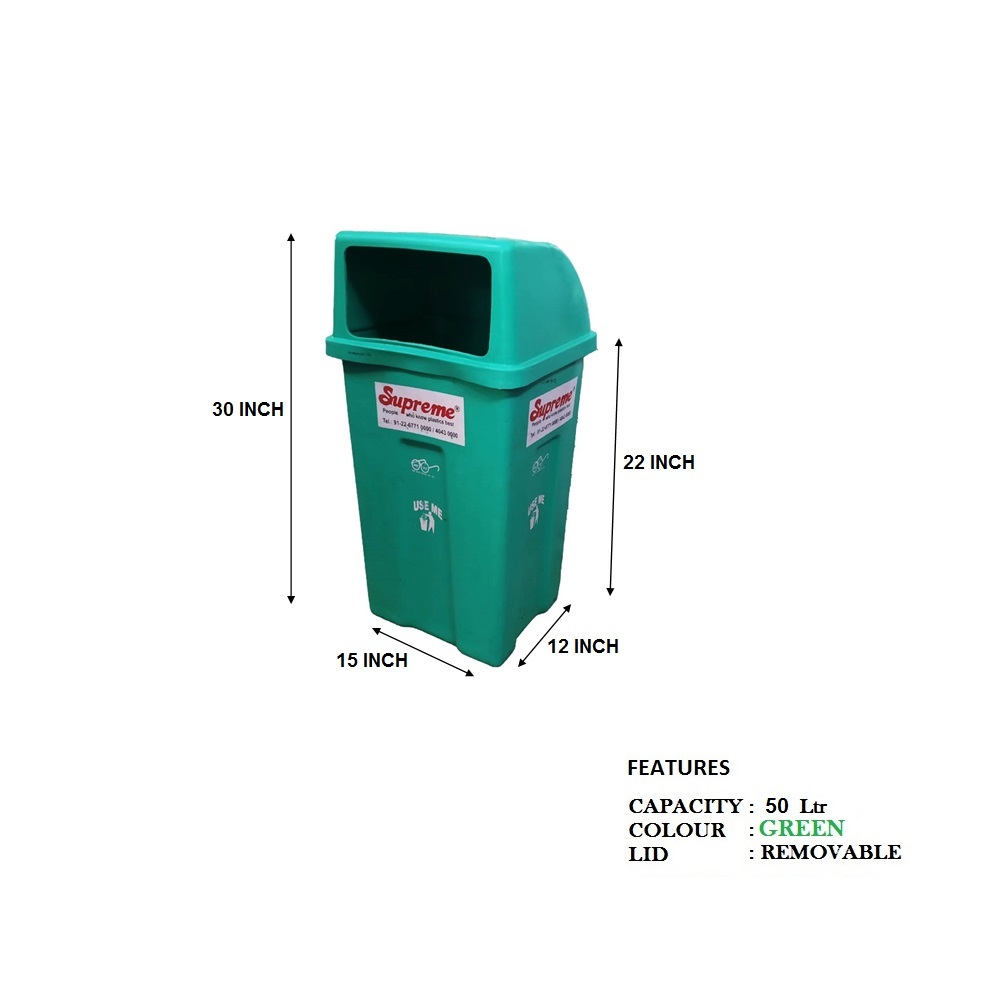 Dustbin 50 Litre Application: Reselling