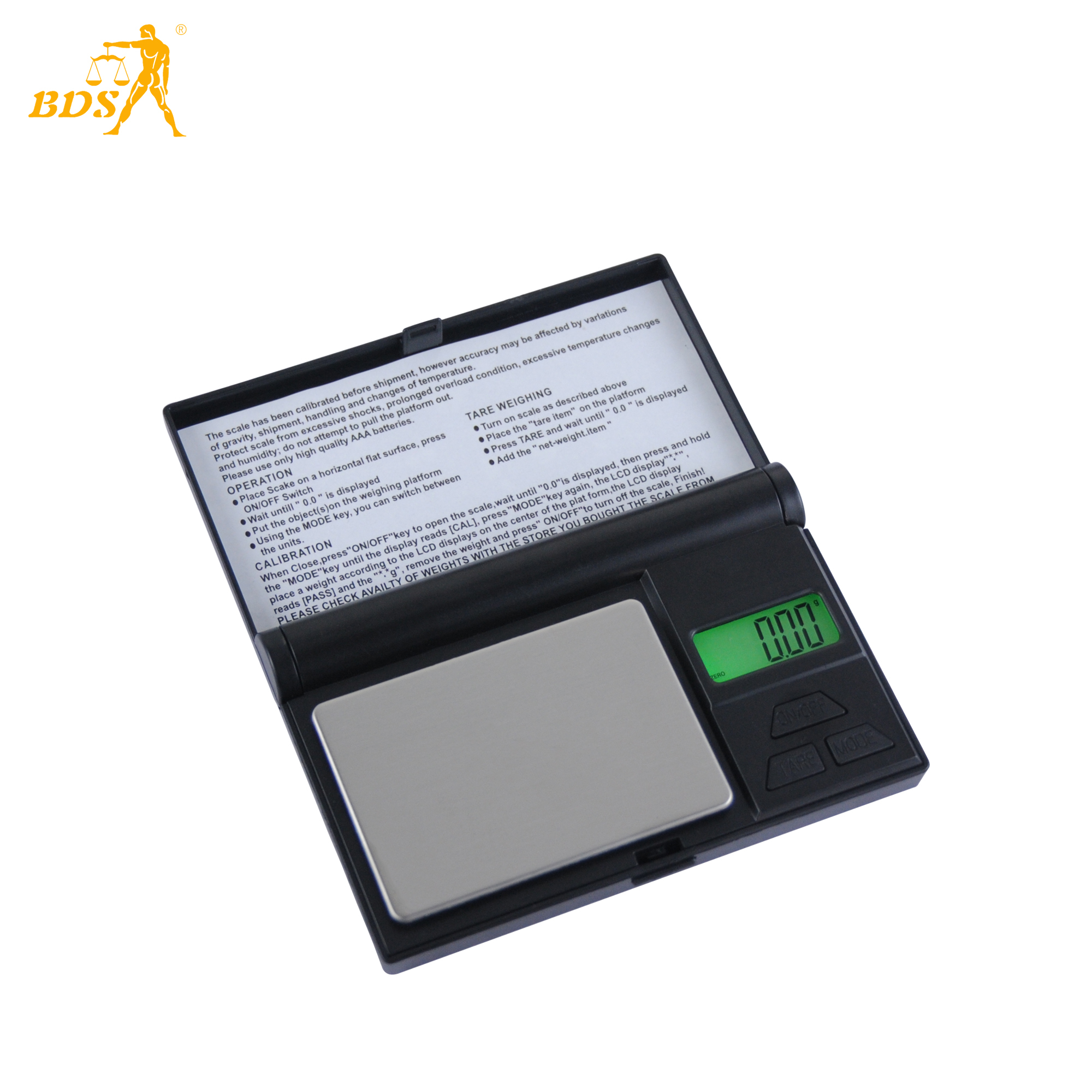 Bds Fs Hot Selling Pocket Scales Accuracy: 0.01g 0.1g Gm