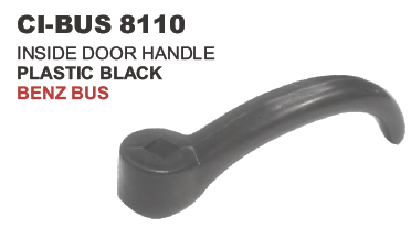 Inside Door Handle Plastic Black Benz Bus