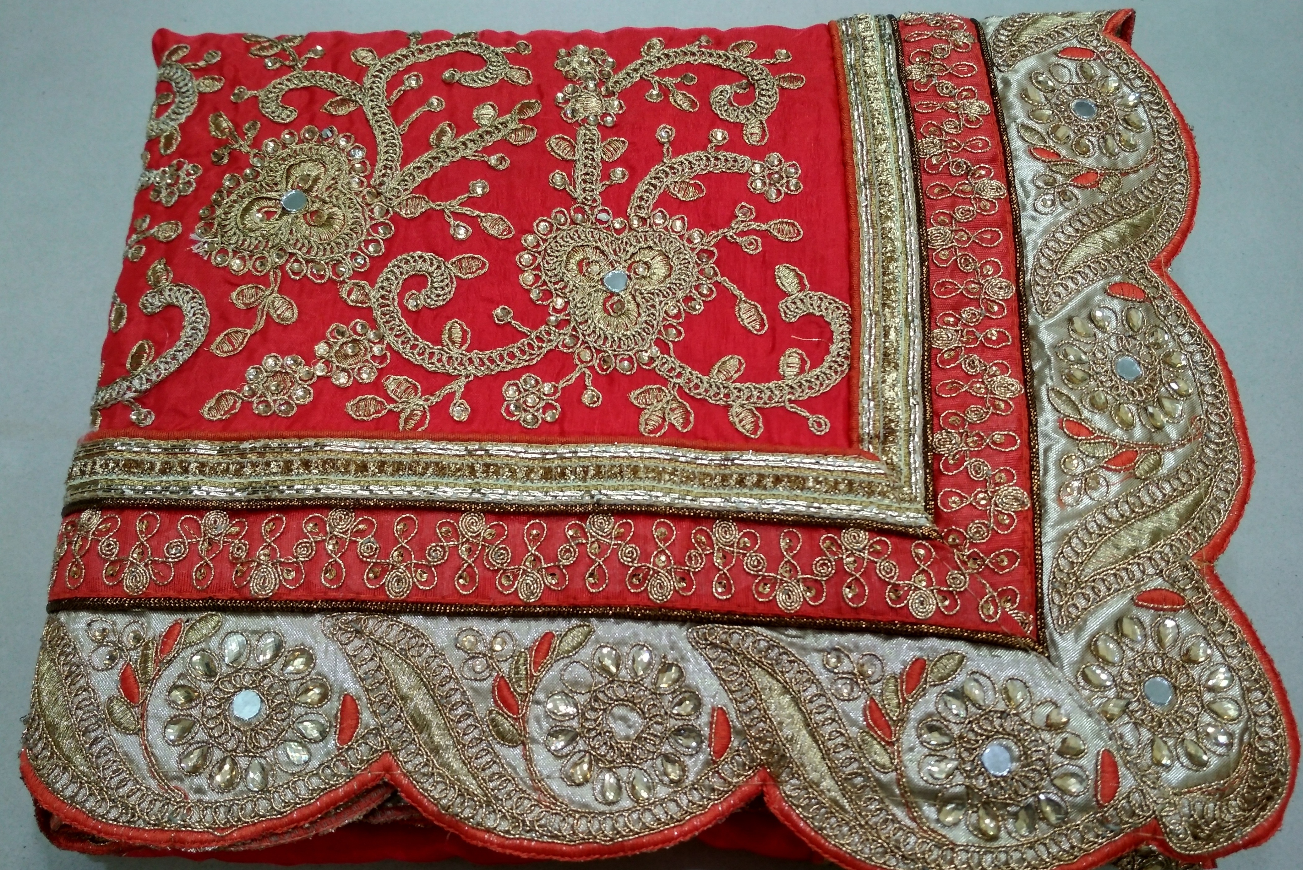 Available In All Colors Embroidery With Mirror Work Saree Collection