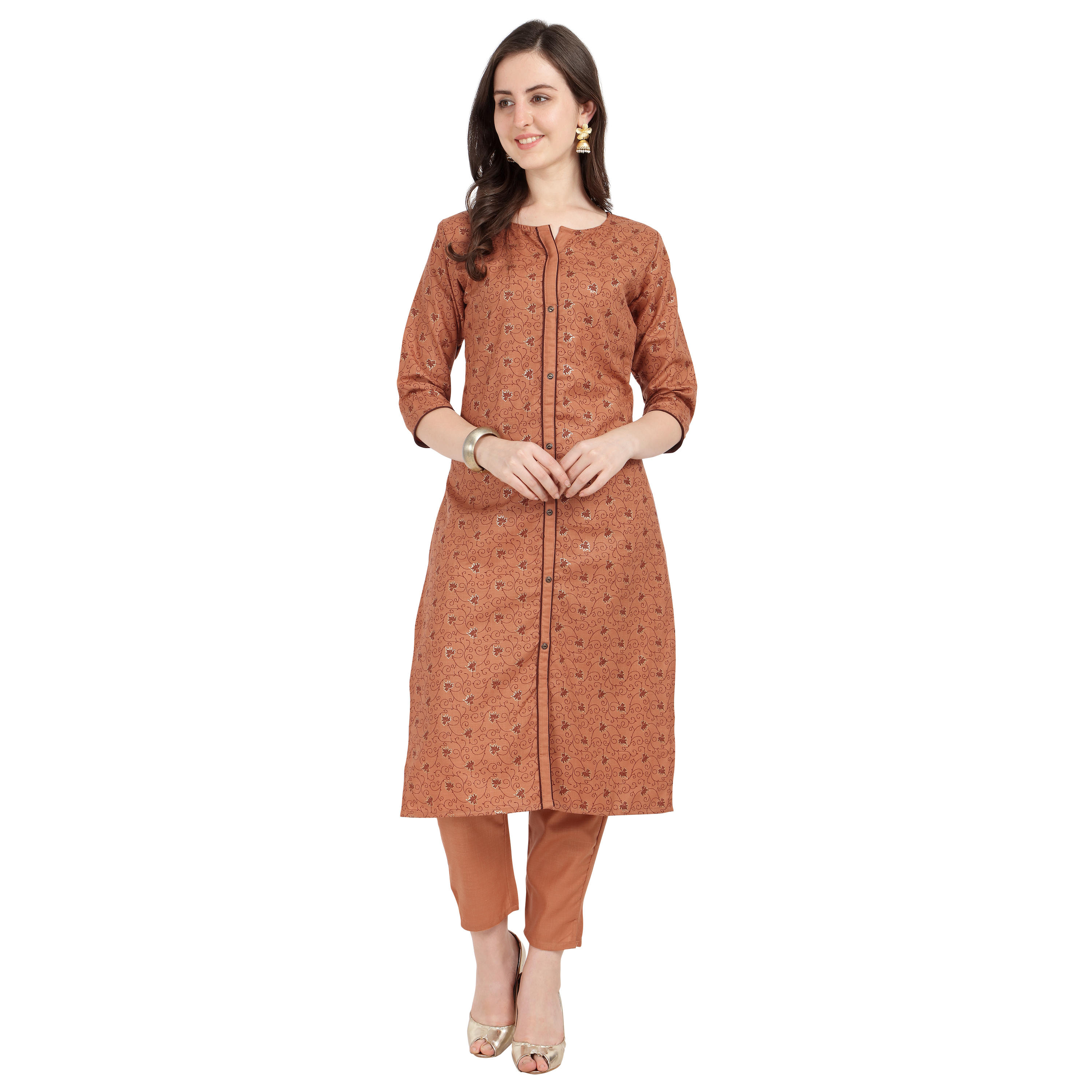 Multi Colour Kurti With Pant