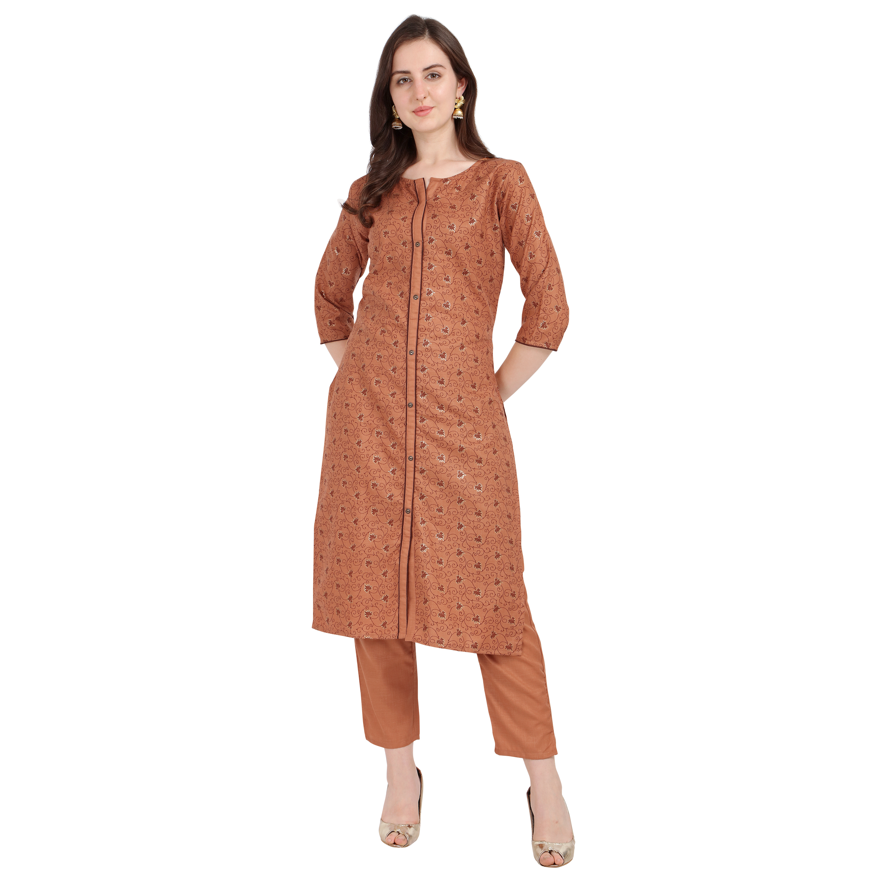 Multi Colour Kurti With Pant