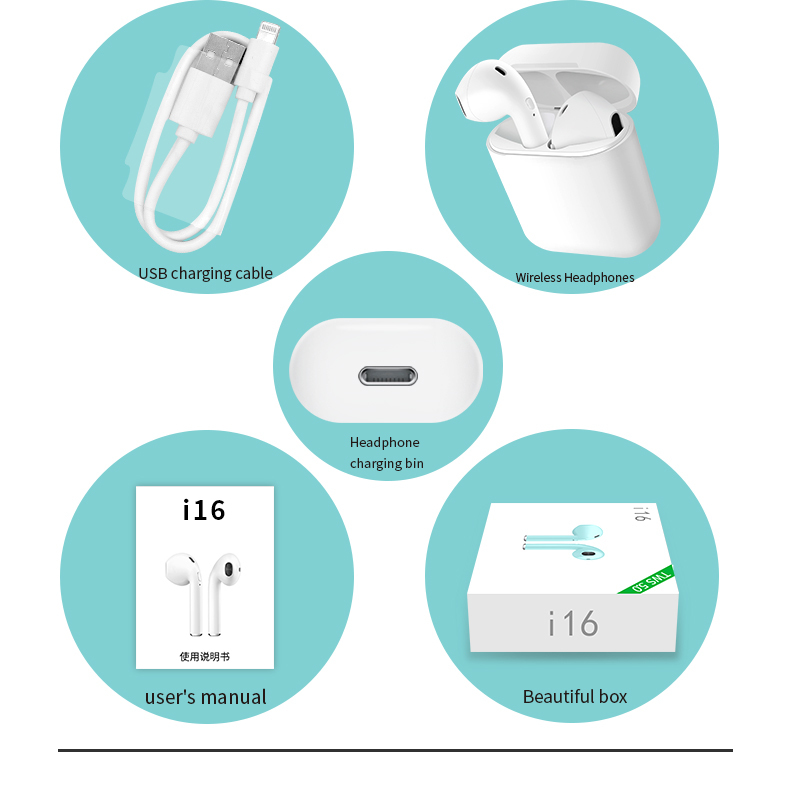 Bluetooth 5.0 Earphone I16 Application: Jerry V5.0