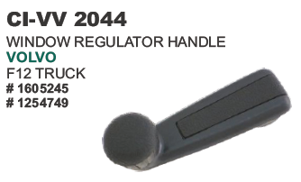 Window Regulator Handle Volvo F12 Truck - Durable Material | Vehicle Type: 4 Wheeler, Warranty Included