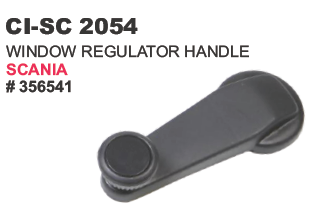 Window Regulator Handle Scania Truck - Durable Plastic Design | For 4-Wheeler Vehicles, Includes Warranty Coverage