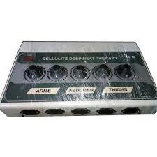 Cellulite Deep Heat - Plastic Material, 10x2x9 Inch Size, Black And White Color | Suitable For Clinical And Hospital Use