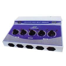 Cellulite Deep Heat - Plastic Material, 10x2x9 Inch Size, Black And White Color | Suitable For Clinical And Hospital Use