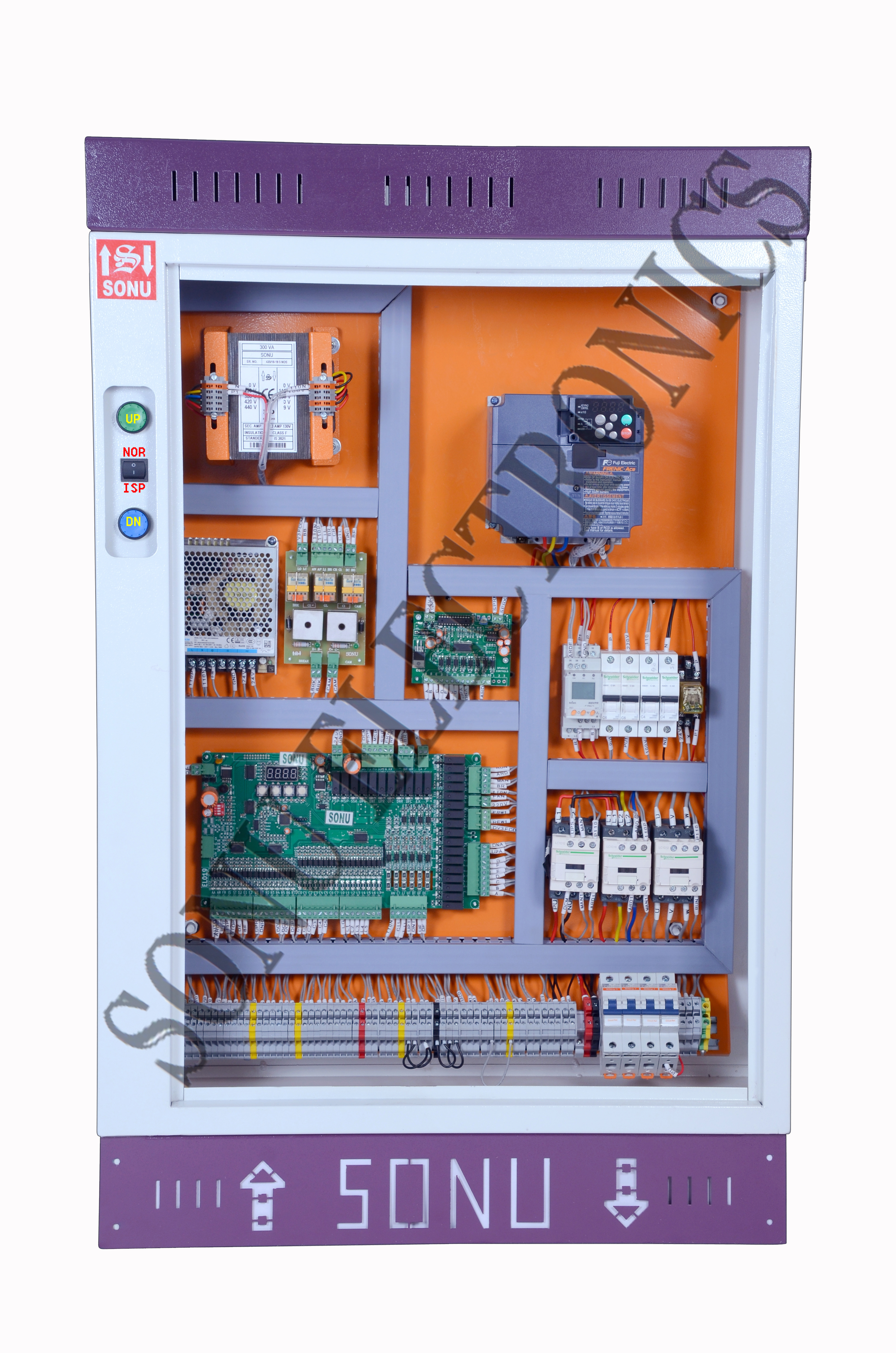 Auto Door And Manual Door Programmable Control Panel Base Material: Mild Steel