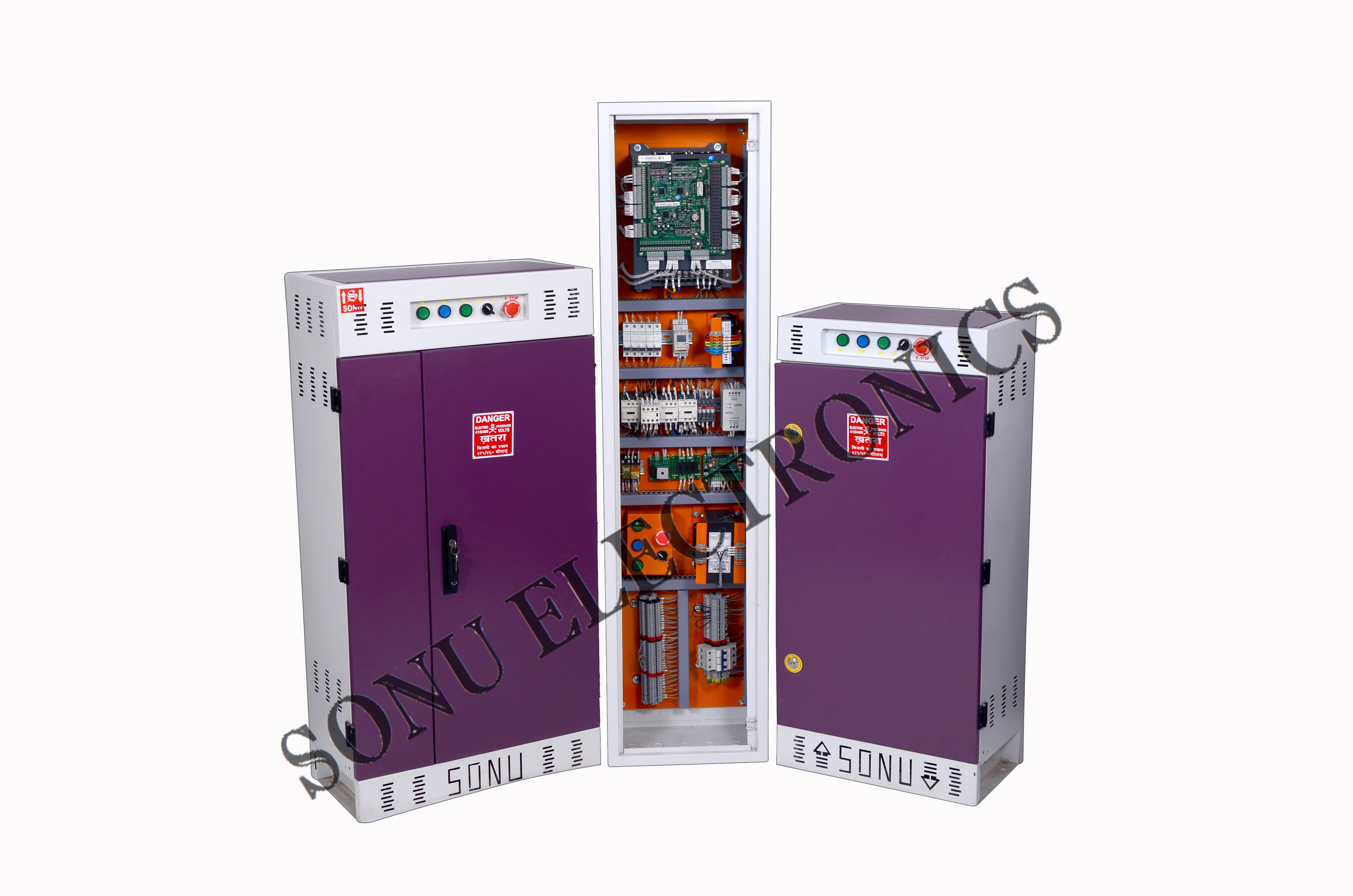 Auto Door And Manual Door Programmable Control Panel Base Material: Mild Steel