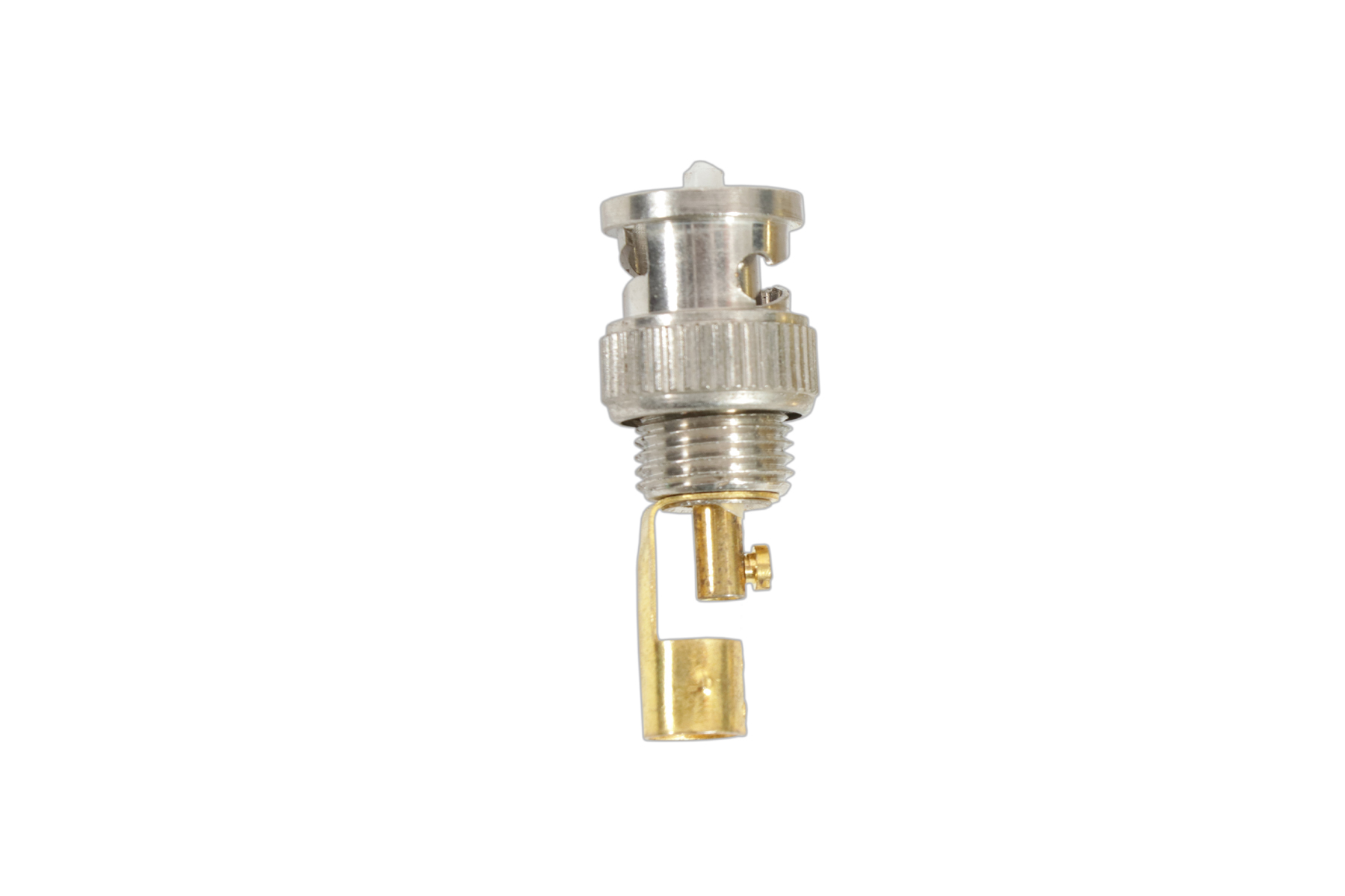 Bnc Plug With Golden Colour Plated Tag