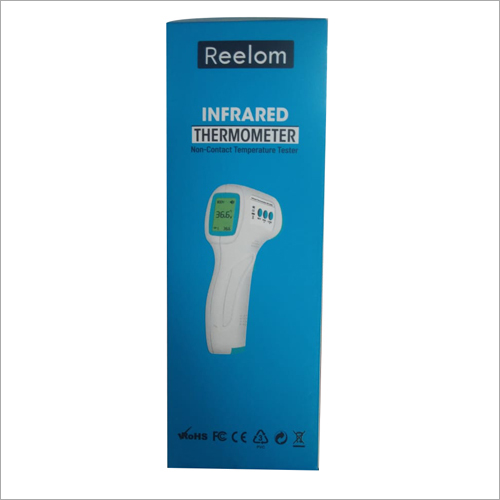 Non-Contact Infrared Thermometer - Plastic Material, Manual Operation | LCD Screen, Top Infrared Technology, Standby Mode