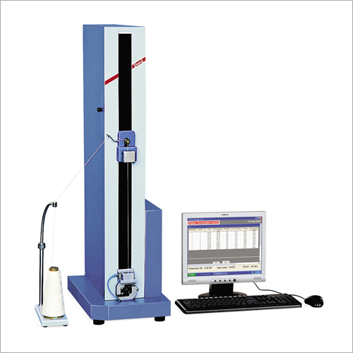 Yarn Tensile Strength Tester - Table Top, Semi Automatic with Automatic Pre Tension and Clamping | Measures Yarn Tensile Properties