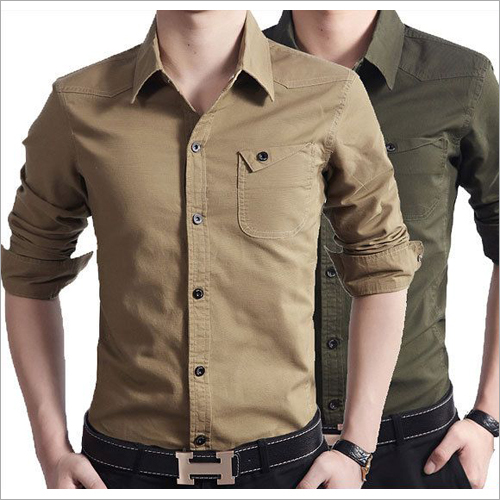 Mens Formal Plain Shirt - Cotton Blend, Sizes L, M, S, XL | Full Sleeves, Suitable for Rainy, Spring, Summer, and Winter Seasons