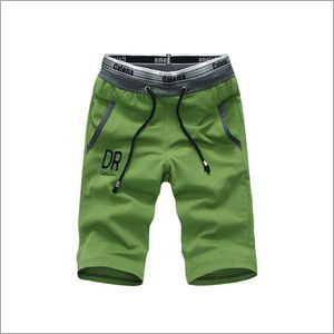 Green Mens Fancy Shorts