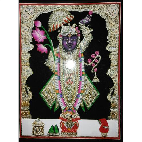 Shreenathji Chappanbhog Shringar God Painting