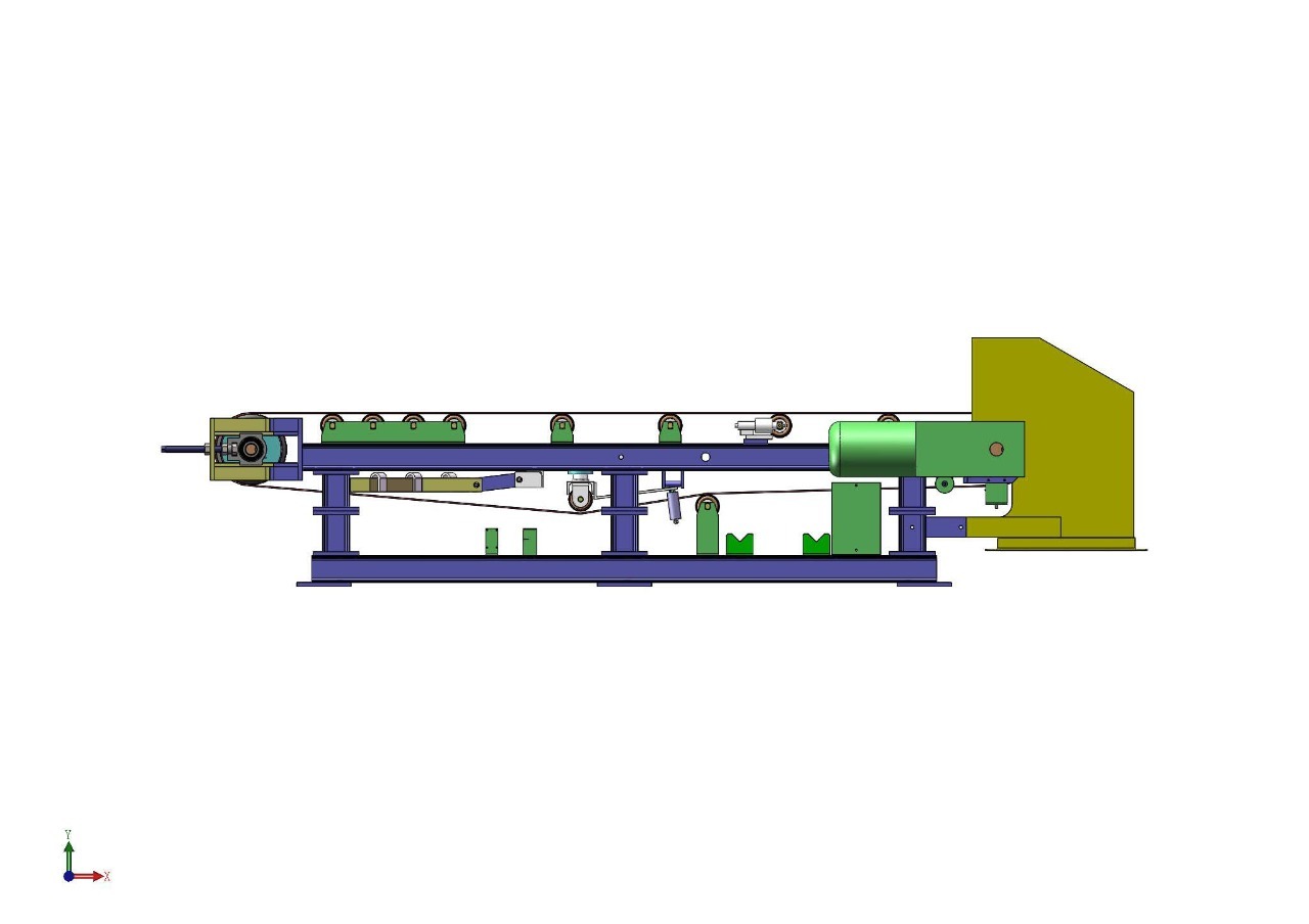 Industrial Weigh Feeder Machine - Color: Blue