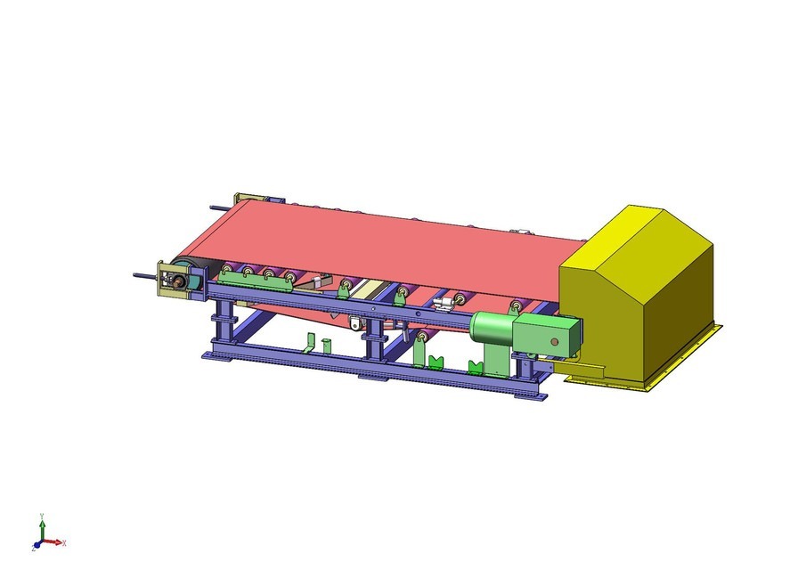 Industrial Weigh Feeder Machine - Color: Blue