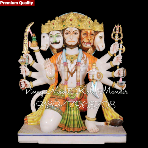 Washable Panchmukhi Hanuman Statue