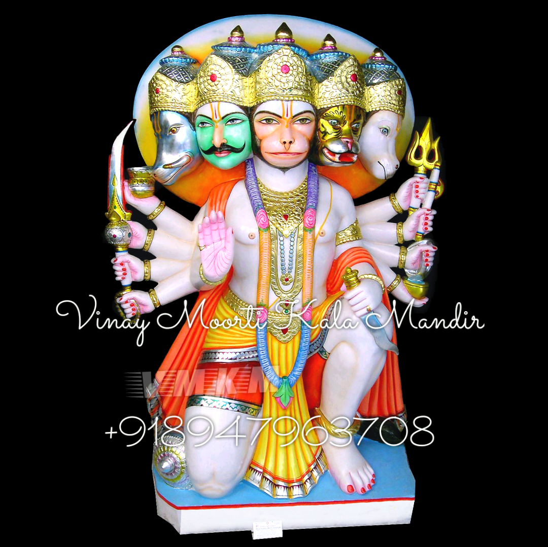 Washable Panchmukhi Hanuman Statue