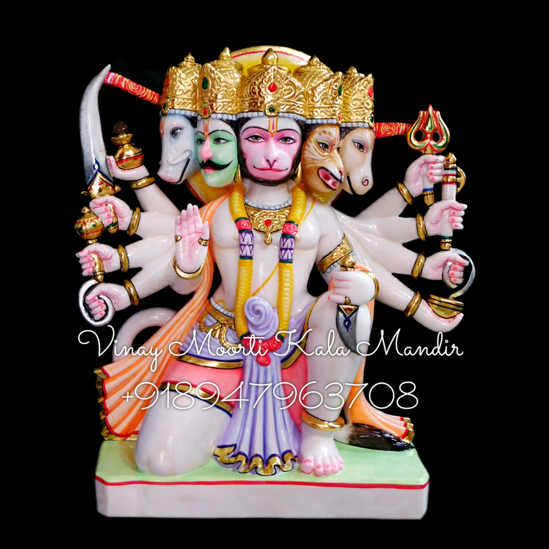 Washable Panchmukhi Hanuman Statue