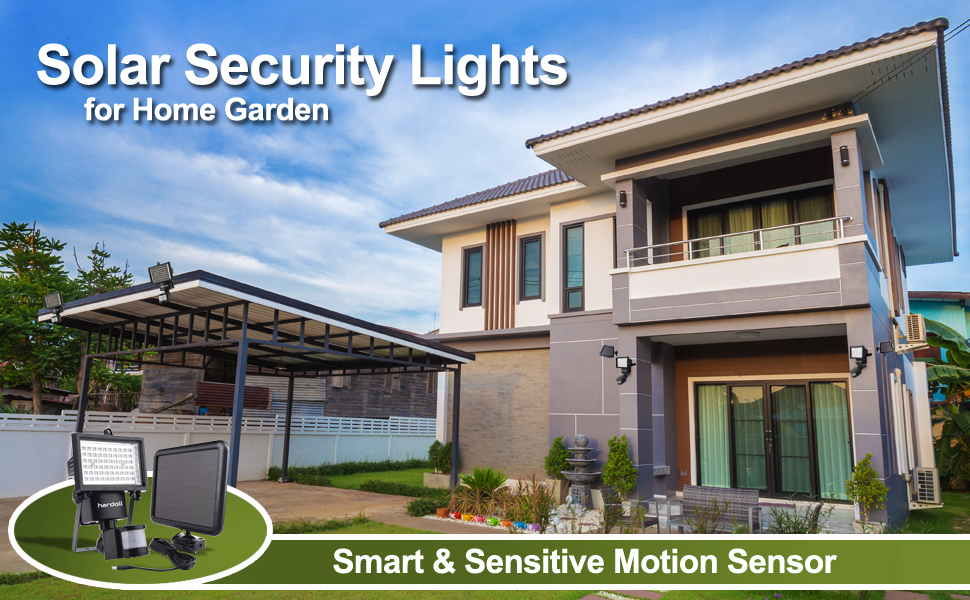 90 Led Solar Motion Sensor Flood Light Cable Length: 5  Meter (M)