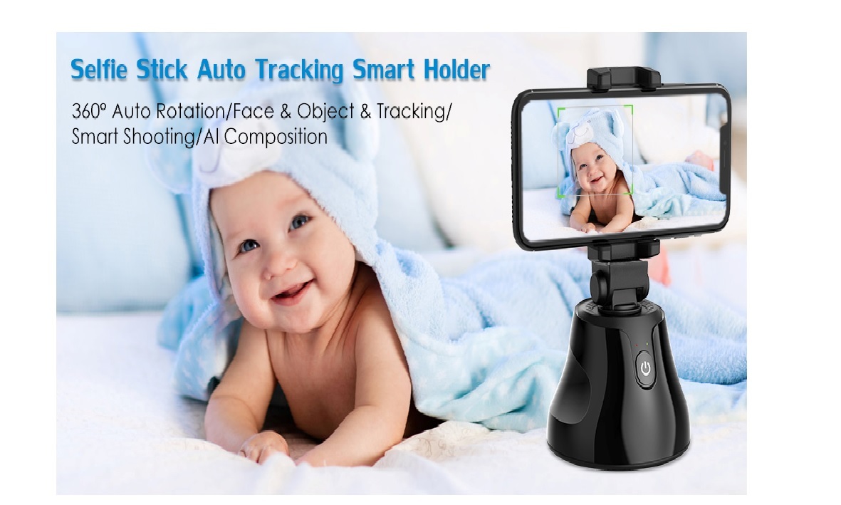 Selfie 360 Degree Rotation Auto Face Object Tracking Age Group: Suitable For All Ages