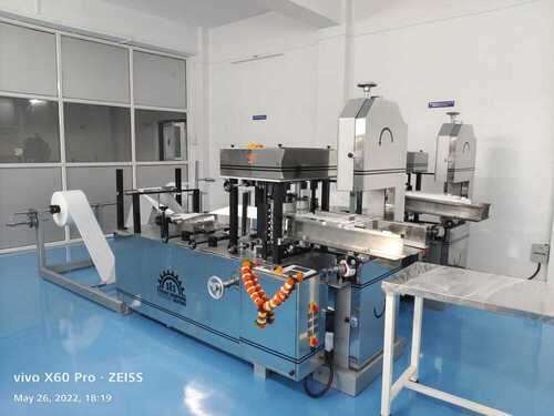 Automatic Wet Wipes Making Machine Capacity: 400-600 Pcs/Min