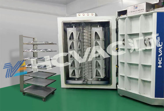 Silver Hcvac Glassware Glass Cup Golden Color Pvd Vacuum Coating Machine