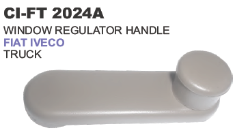 Window Regulator Handle Fiat Iveco Truck - Durable Automotive Material | Ideal for 4-Wheelers, Backed by Warranty for Reliability
