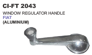 Window Regulator Handle Fiat Truck - Durable Alloy Material | 4 Wheeler Compatibility, Warranty Included